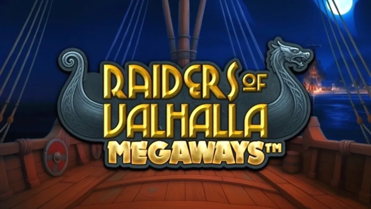 Pemandangan medan perang Viking yang epik dalam Raiders of Valhalla Megaways